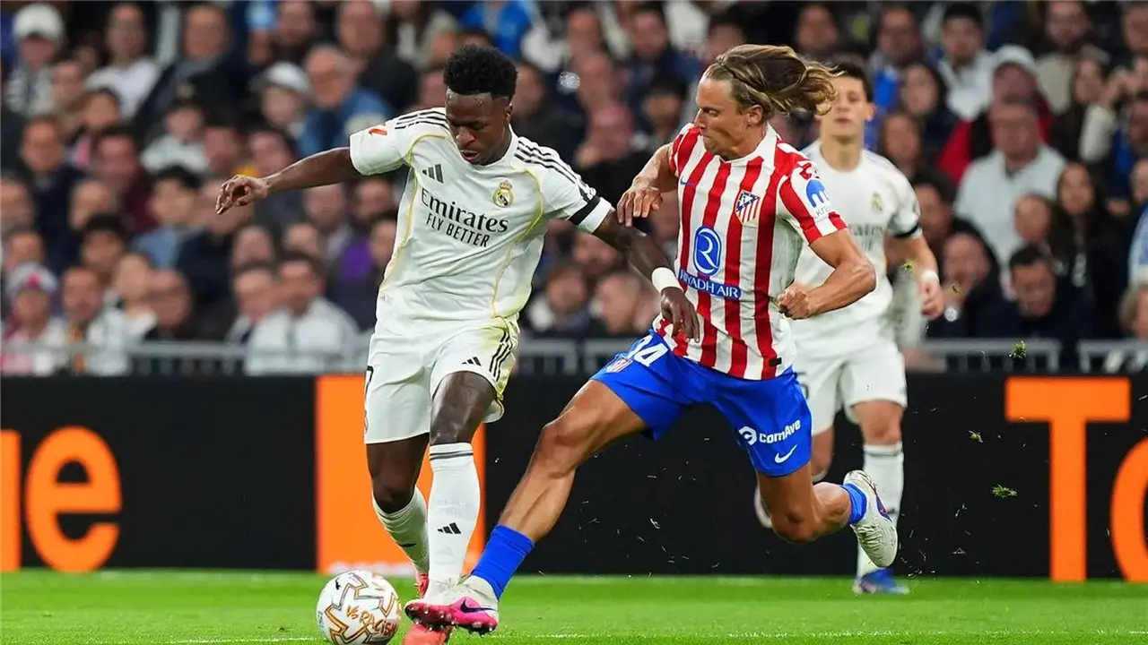 فينيسيوس وفالفيردي يهزان شباك أتلتيكو مدريد بهدفين في غضون 3 دقائق